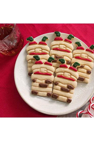 Hobist New Year's Eating from the Chimney, Santa Claus, Cookie Mold and Sugar Dough Mold