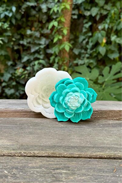 rufus concept Lotus Çiçek 1 Silikon Mum Kalıbı