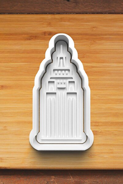 Hobist مبنى إمباير ستيت - قالب لب البسكويت والسكر