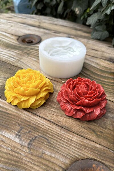 rufus concept Şakayık Mum Kalıbı ( Silikon ) 1 Adet