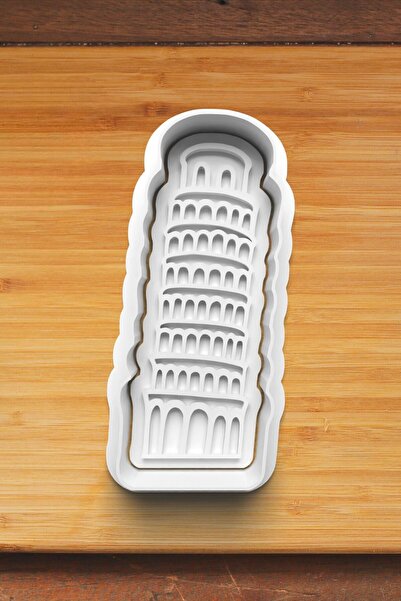 Hobist برج بيزا - قالب لب البسكويت والسكر