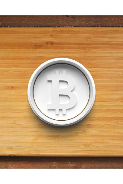 Hobist قالب كوكي وشعار بيتكوين وقالب لب السكر