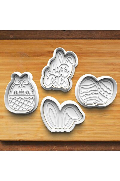 Hobist قالب بسكويت عيد الفصح السعيد وقالب لب السكر