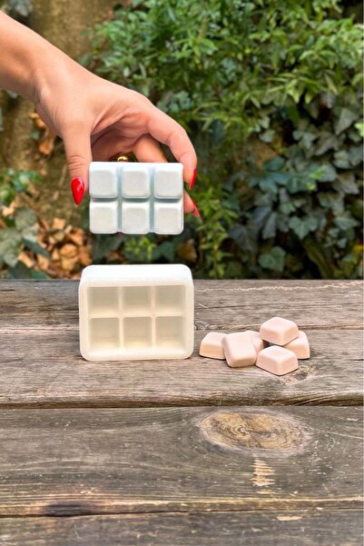 rufus concept Buz Altılı Silikon Mum Kalıbı