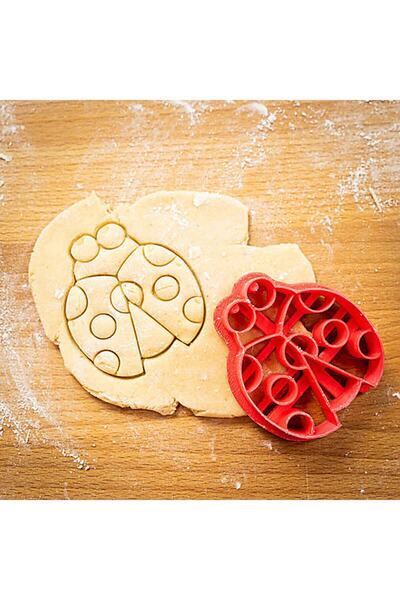 Hobist قالب بسكويت الدعسوقة اللطيف - قالب لب السكر