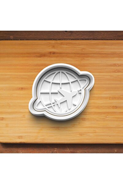 Hobist قالب بسكويت ولب السكر من وورلد - طائرة للسفر