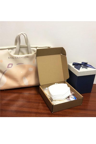 OLİ Art E-Commerce Box 13X13X5 - 50 Pieces Corrugated Box Shipping Box 50 Pieces