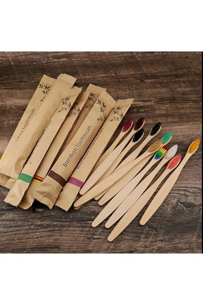 Bamboo Bamboo Healthy Toothbrush Vegan Toothbrush Bamboo Healthy Teeth