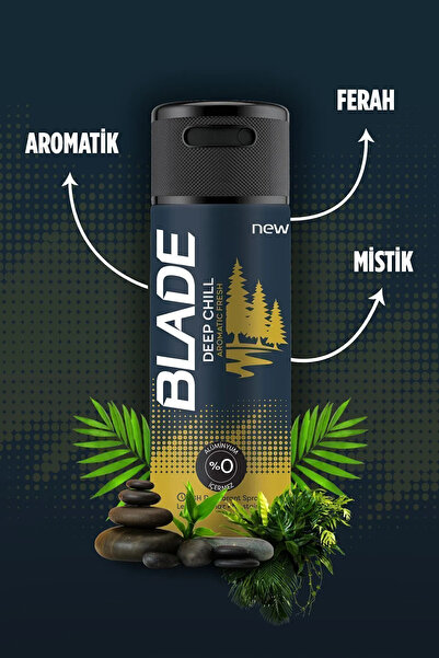Blade 6'lı Erkek Deodorant Seti 150ml x 6 Adet