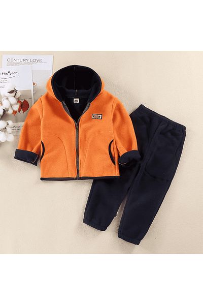 nannie Polar Orange Children's Set - 4-5 Years
