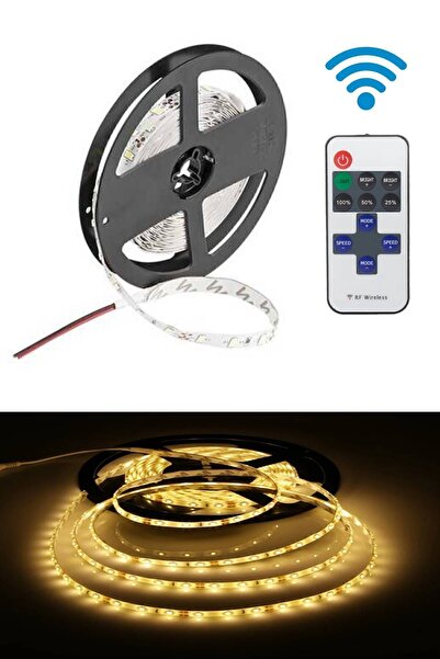 Sanctum Kumandalı Şerit Led Gün Işığı 5 Metre 12V Adaptörlü