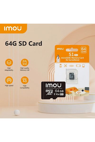 Choice 64G SD Card IMOU SD Card High-speed 32G 64G High Adaptability128G 256G High Compatibility Exclusive
