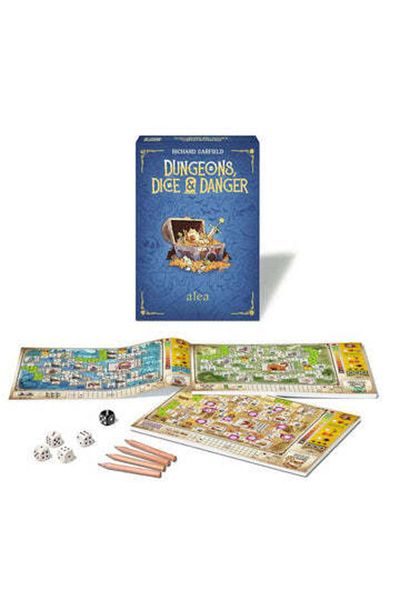 RAVENSBURGER Dungeons Dice and Danger, The Board game