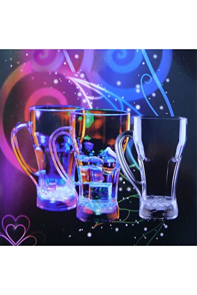 asilbaba Bardak ışıklı şık parti plastik