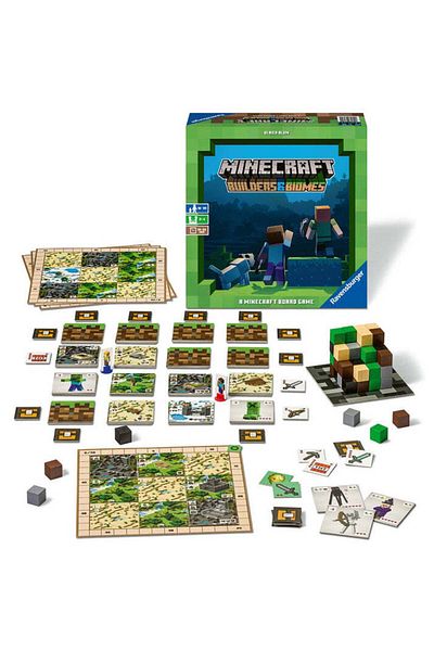 RAVENSBURGER Minecraft Builders & Biomes, desková hra Ravensburger
