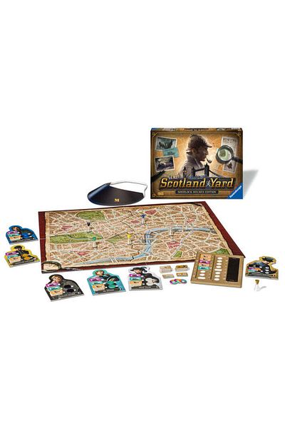 RAVENSBURGER Scotland Yard Sherlock Holmes Edition, společenská hra Ravensburger