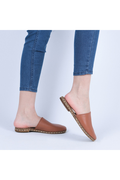 Karays Deri El Yapımı Hakiki Terlik Yemeni