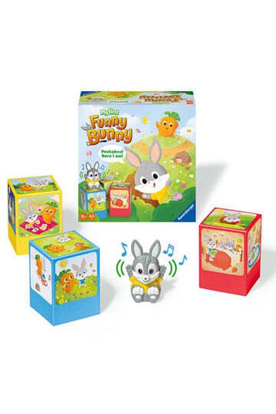 RAVENSBURGER Můj první srandovní králíček Ravensburger, společenský hráč pro děti do 18 měsíců