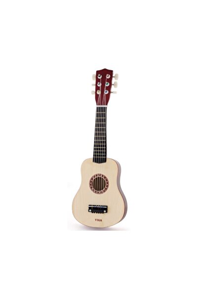 Viga VIGA Wooden Guitar for Children, 53 cm – Perfect for Little Musicians,