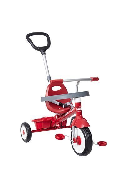 RADIO FLYER Tricicleta Radio Flyer 3-in-1 Stroll 'N Trike, Rosu, 1.5 - 5 ani