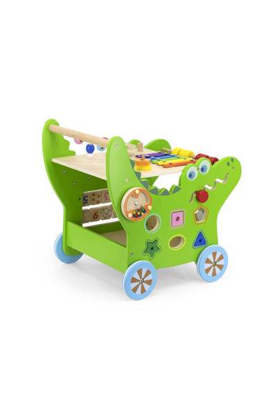 Viga Antewalker with activities - Crocodile, Viga