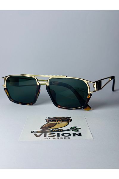 VG VISION GLASSES Daniel Unisex Angular Sunglasses