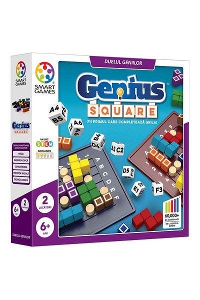 Smart Games Genius Square, lb. Rumunské vydání