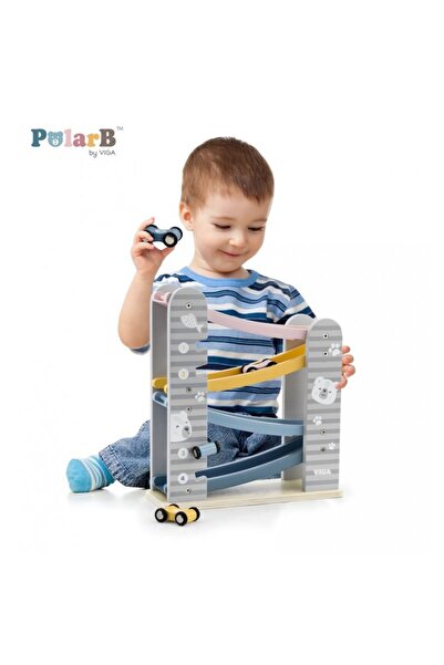 Viga Zig zag bridge with cars, PolarB Viga