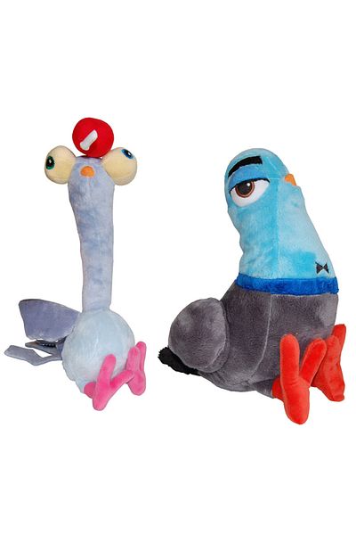 Play By Play Sada 2 plyšových hraček CrazyEyes 34 cm a Lance 26 cm, Špióni v přestrojení