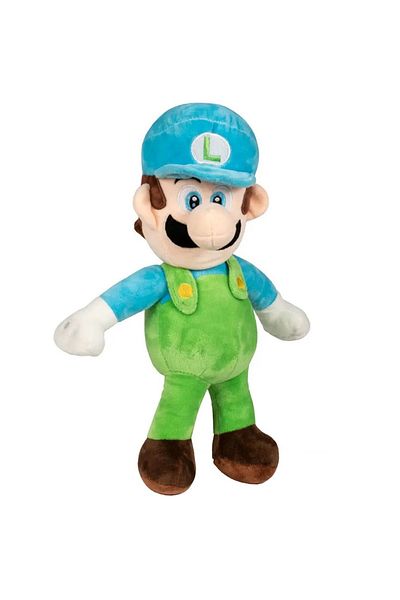 Play By Play Luigi Ice plush toy (blue cap), Super Mario, 38 cm