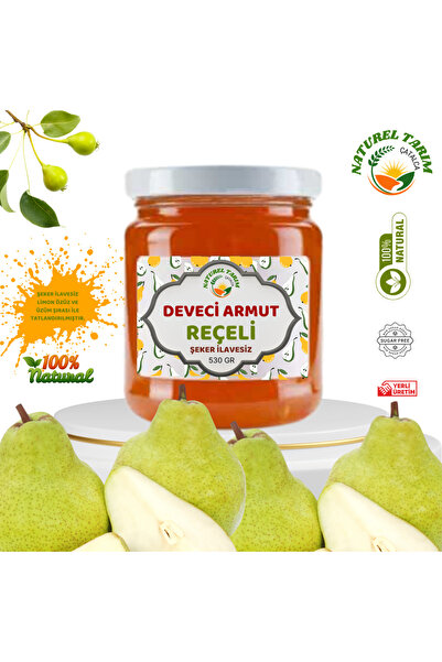 NATUREL DEVECİ ARMUT REÇELİ ŞEKER İLAVESİZ