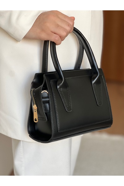 Bagzone Minimal and Elegant Small Burgundy Women's Shoulder Bag