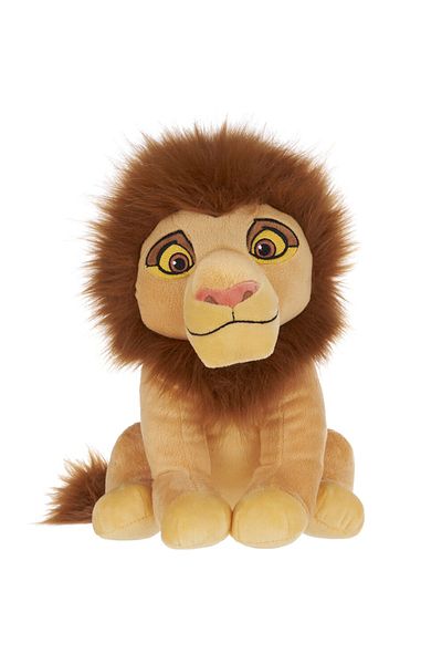 Play By Play Simba adult plush toy, Lion King, 25 cm