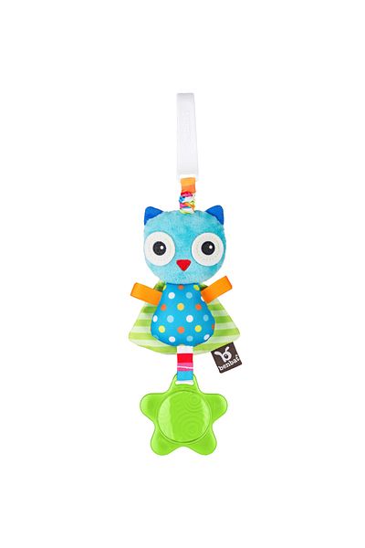 Benbat Vibrating plush toy for sensory development, Owl