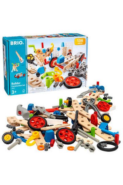 BRIO Stavebnice BRIO, 136 dílků, 3+ let