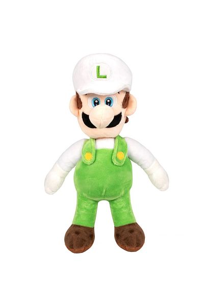 Play By Play Luigi Fire plush toy (white cap), Super Mario, 38 cm