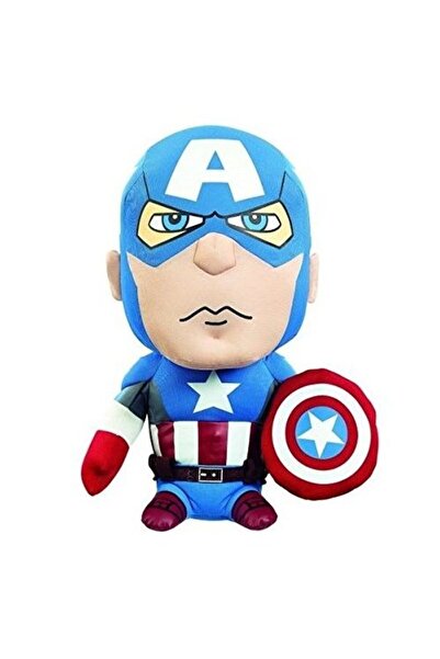 Play By Play Jucarie din material textil, Captain America, 24 cm