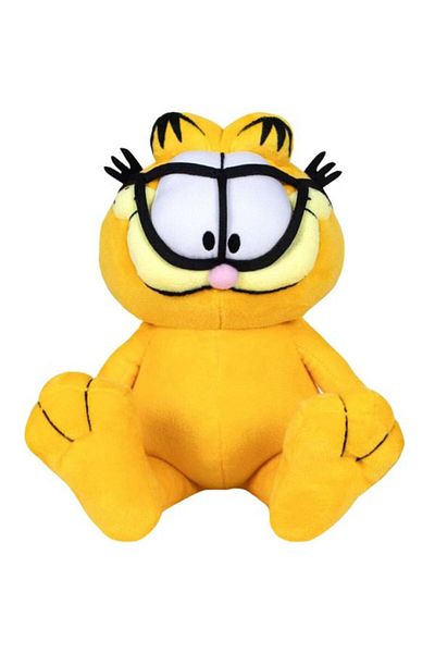 Play By Play Garfield plush toy with glasses, 25 cm sitting