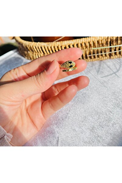 RM Bijuteri Gold Pinterest Snake Model Adjustable Ring