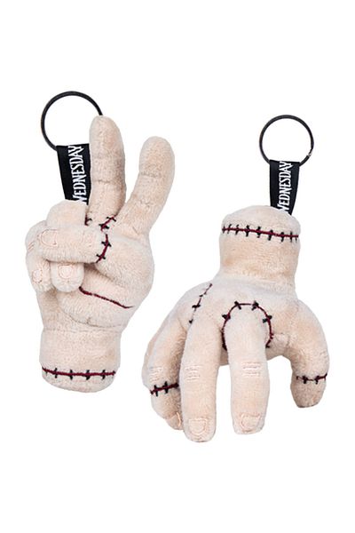 Play By Play Set of 2 plush toys with key chain Thing Victory 10 cm/Walking 12 cm, Wednesday