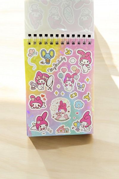 Piramit Kırtasiye My Melody Sticker Notebook A6 Sticker Notebook
