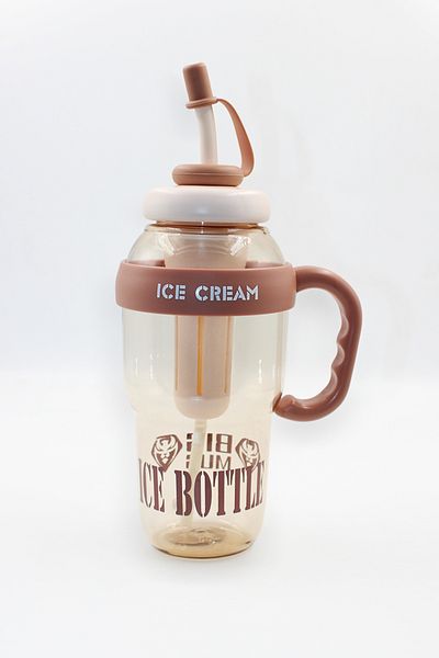 Getmaxxx Ice Bottle - Flask with Straw