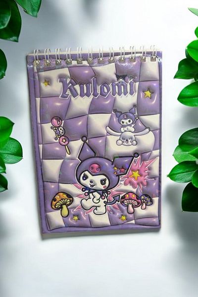 Piramit Kırtasiye Kuromi Sticker Notebook A6 Sticker Notebook