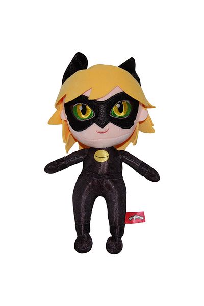 Play By Play Plush and textile toy Cat Noir, Miraculous, 30 cm