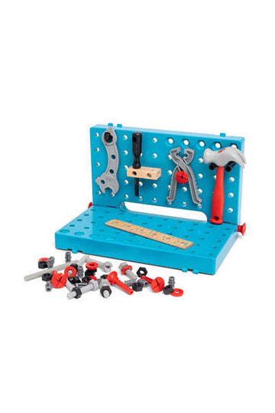 BRIO Construction set toy with workstation, 59 pieces BRIO, 3+ years