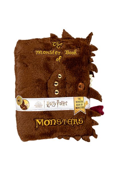 Play By Play Plyšová hračka se zvuky Monster Book of Monsters, 32x24x8 cm, Harry Potter