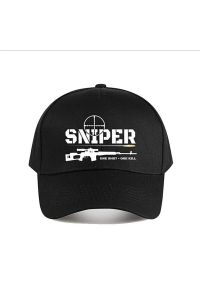 LEIVOR Шапка с щампа Sniper One Shot One Kill
