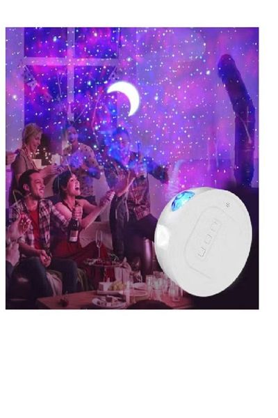 Primo Plus White Starry Sky Projector Lamp