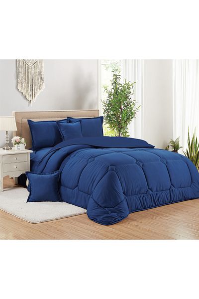 Generic Comforter Set 4 Piece Single Size Elegant Bedspread Lightweight Comforter Suitable for All Seasons