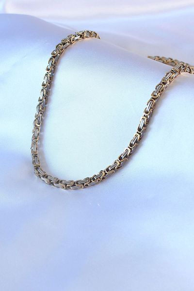 Clariss 316L الصلب مزيج اللون الملك سلسلة نموذج قلادة رجالية